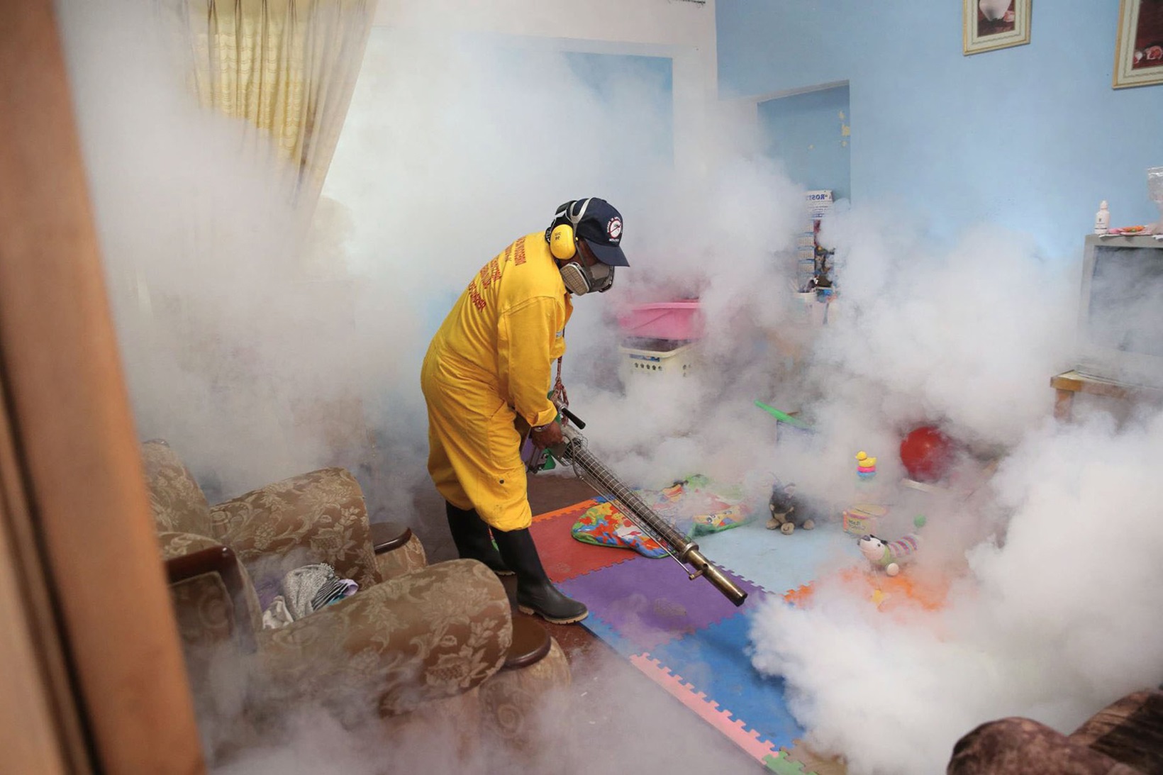 Холодный туман от плесени