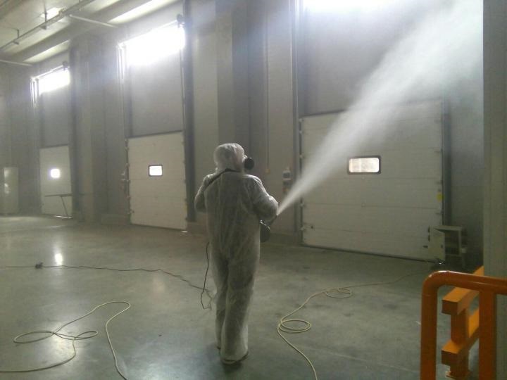 Дезинфекция методом холодного тумана