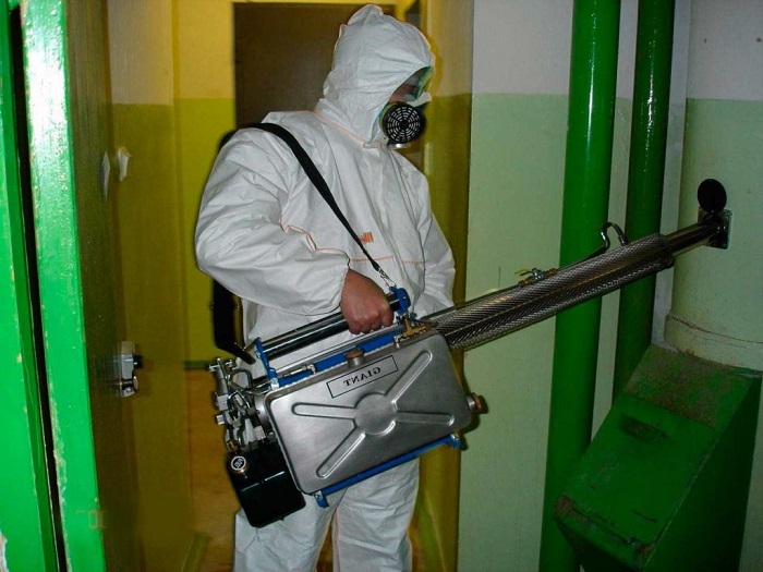 Дезинфекция мусоросборных систем